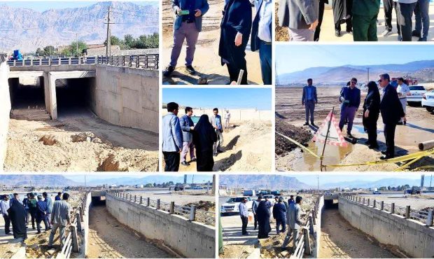 بازدید مسئول بودجه لرستان از چند طرح زیرساختی حوزه راهسازی خرم آباد