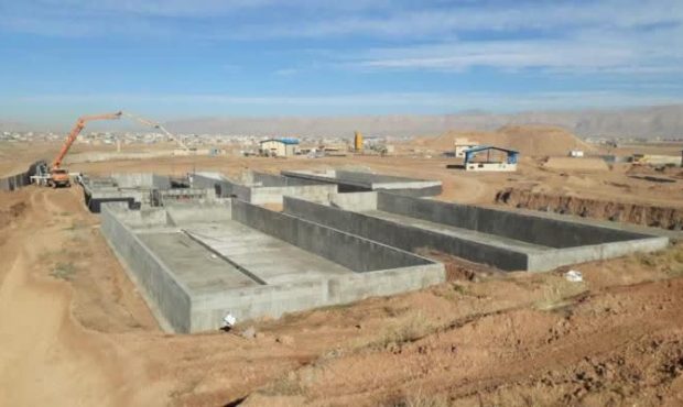 تصفیه خانه در حال احداث فاضلاب کوهدشت ۸۵درصد پیشرفت فیزیکی دارد
