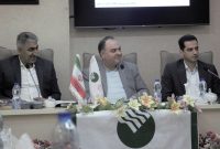 نشست خبری مشترک علی فروزانخواه مدیریت شعب پست بانک لرستان و سیاوش سپهوند رئیس هیئت دو و میدانی استان لرستان