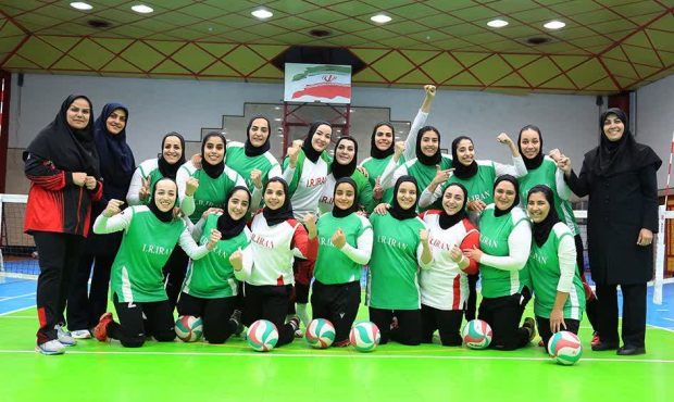 برگزاری اردوی تیم والیبال نشسته بانوان ایران