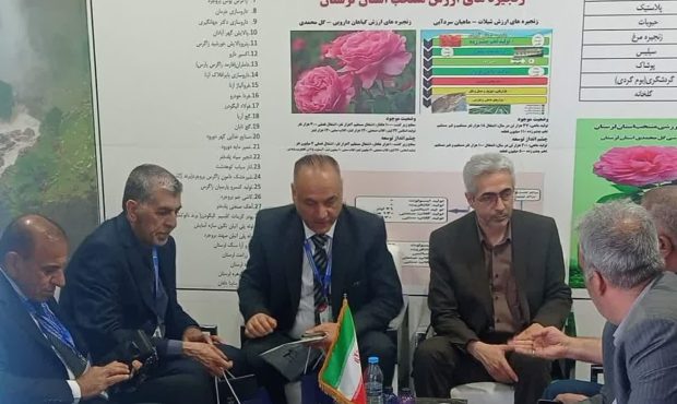 حضور مقامات و فعالان اقتصادی  لرستان در نمایشگاه اکسپو ۲۰۲۵