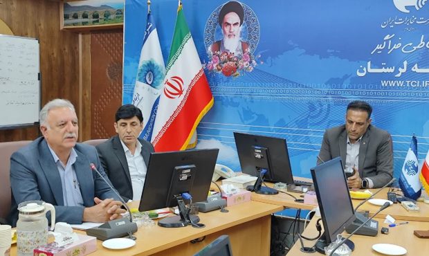 دیدار مدیرعامل عامل شرکت طنین ارتباط هشت بهشت با مدیران مخابرات لرستان
