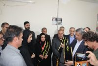 ادای احترام استاندار لرستان به شهید هلنا غلامی