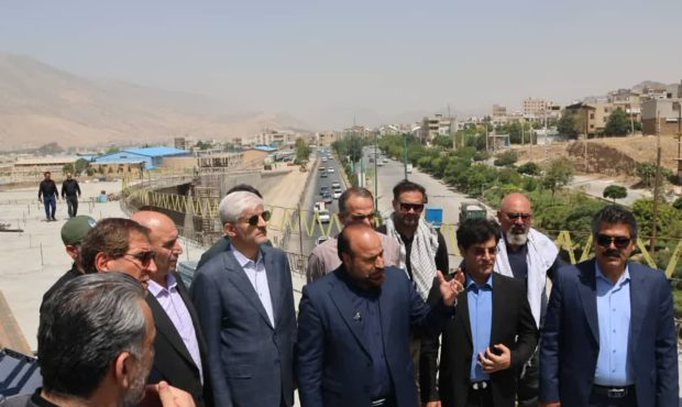 تقاطع غیرهمسطح امام رضا(ع) خرم آباد تا پایان تابستان به بهره برداری می رسد تقاطع غیرهمسطح امام رضا(ع) خرم آباد تا پایان تابستان به بهره برداری می رسد