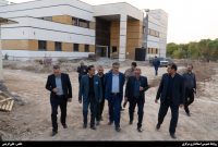 پیشرفت ۹۰ درصدی احداث درمانگاه تخصصی بیمارستان تأمین اجتماعی شازند