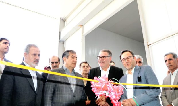 افتتاح سردخانه ۵ هزار تنی در نورآباد افتتاح سردخانه ۵ هزار تنی در نورآباد