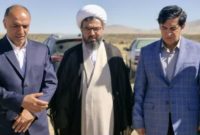 کلنگ زنی نیروگاه خورشیدی سه مگاواتی