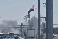 گذرگاه مرزی کویت با عراق مورد اصابت پهپادهای