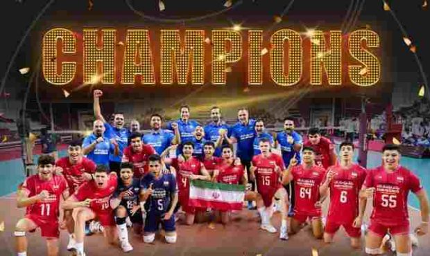 والیبال نوجوانان ایران بر بام دنیا والیبال نوجوانان ایران بر بام دنیا